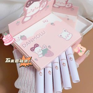 تینت رژ 5عددی خرسی(جعبه صورتی)