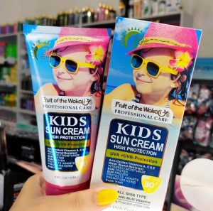 ضدآفتاب کودک وکالی spf 30