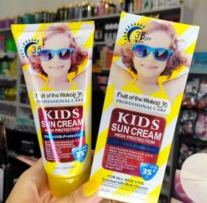 ضدآفتاب کودک وکالی spf 35