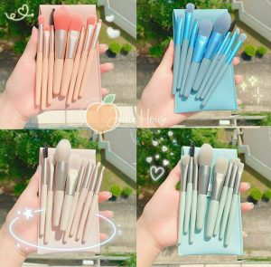 ست براش 8تکه سایز مینی رنگ سبز