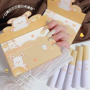 تینت رژ  ۵ عددی خرسی (جعبه زرد)