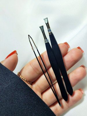 موچین استیل مشکی