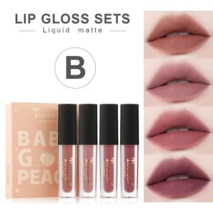 پک رژلب ۴تایی مینی تیاسون پک صورتی