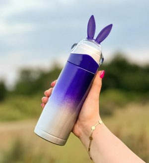 فلاسک خرگوشی رنگ بنفش