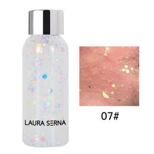 گلیتر ژله ای پری دریایی رنگ سفید