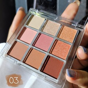 پالت سایه 9 رنگ  میس لارا شماره 03