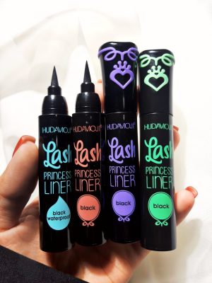 خط چشم پرنسسی هدی موجی رنگ مشکی