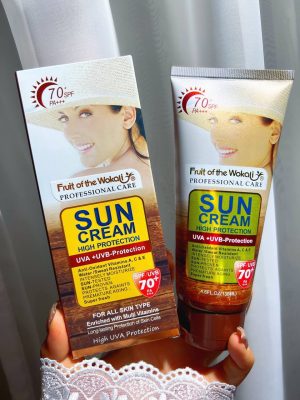 ضدآفتاب بیرنگ ترمیمی وکالی (spf70)