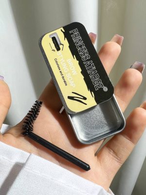 صابون ابرو جعبه فلزی