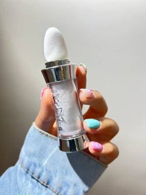 هایلایتر وشیمر پودری رنگ سفید