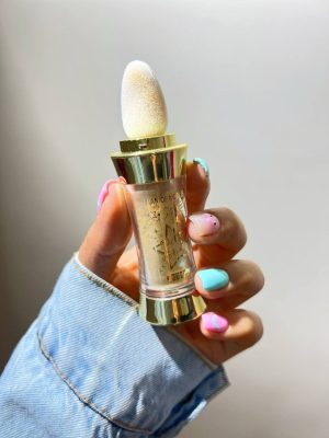 هایلایتر وشیمر پودری رنگ طلایی