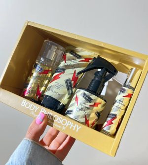 پک کادوئی خوشبوکننده بدن (طلایی )