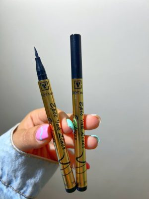 خط چشم ماژیکی ویولت طلایی