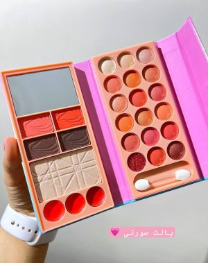 پالت کیفی همکاره گربه یونیکورن رنگ صورتی