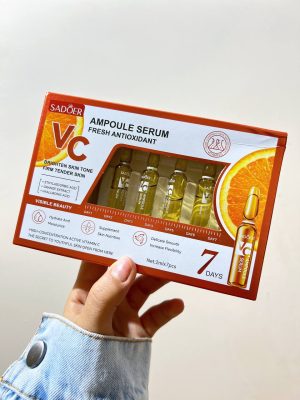 پک ویال 7 عددی ویتامین C ضدلک و روشن کننده سادور