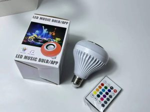 لامپ هوشمند و اسپیکر بلوتوثی مدل led music blub