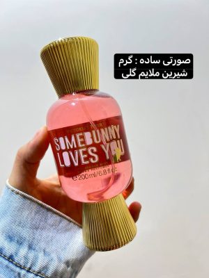 بادی اسپلش پاپیون ساده رنگ صورتی