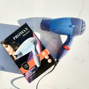 سشوار تاشو مسافرتی از برند معروف مکس (آبی)