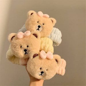 هدبند حوله ای خرسی