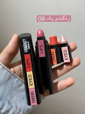 قلم۳ رنگ فشنگی میکاپ 02