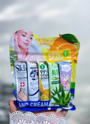 پک کرم دست 5 عددی ویکتوریا