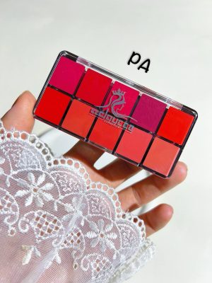 پالت رژلب 10رنگ  دو سه (PA)