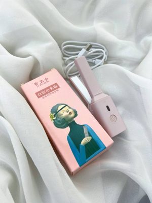 اتو مو جیبی مسافرتی صورتی