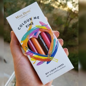 خط چشم رنگی ۱۲تایی ماژیکی miss demi