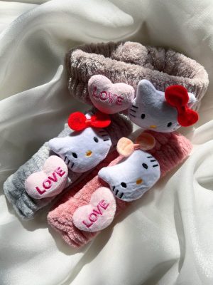 هدبند حوله ای کیتی