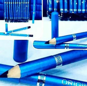 خط چشم مدادی جین 12تایی مشکی بل