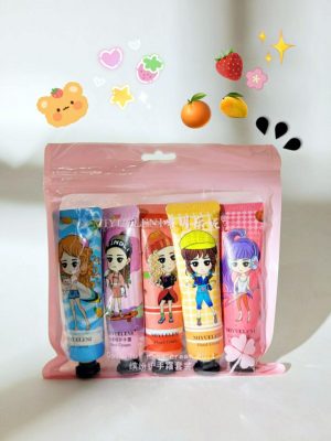 پک کرم دست ۵تایی دختر فانتزی میونلی